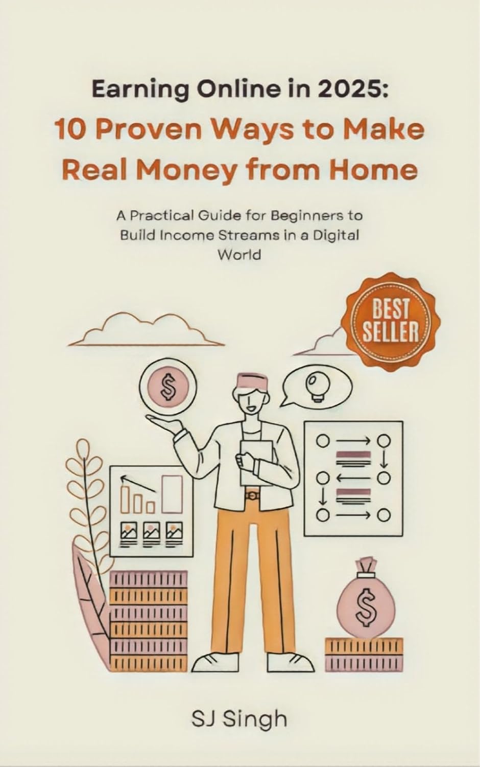Earning Online in 2025: 10 Proven Ways to Make Real Money from Home: A Practical Guide for Beginners to Build Income Streams in a Digital World (English Edition) baixar livro de graça