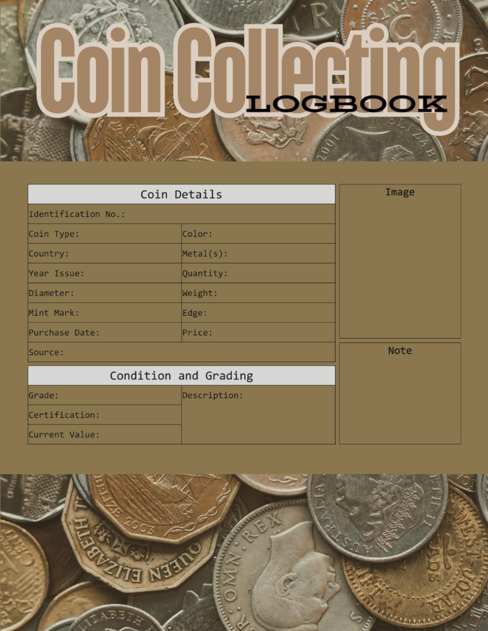 ler totalmente Coin Inventory Logbook: A Comprehensive Record Book for Coin Collectors, Designed for Hobbyists and Serious Collectors Alike