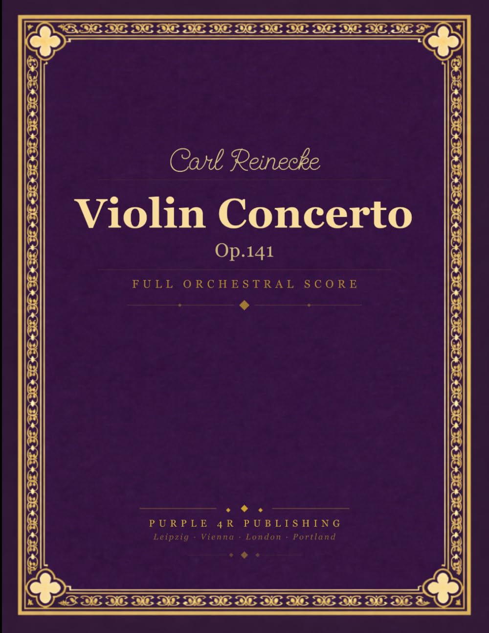 capítulo por capítulo baixar Reinecke: Violin Concerto in G minor, Op. 141 - Full Orchestral Score