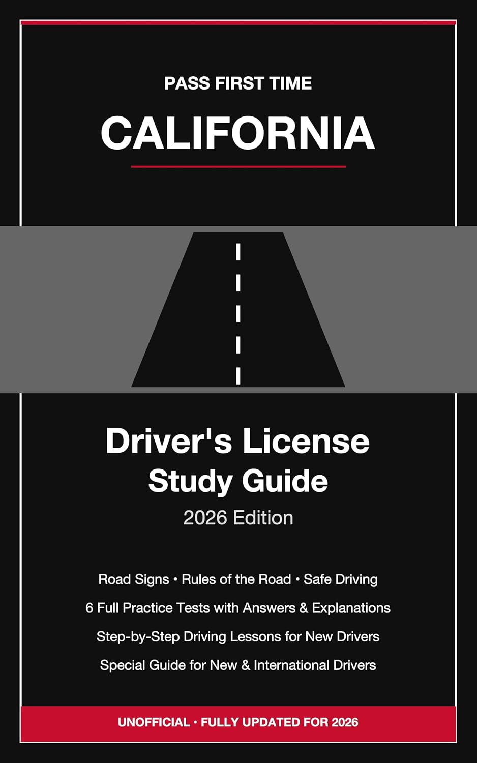 ler totalmente California Driver's License Study Guide: 2026 Edition — Road Signs, Rules of the Road, 6 Full Practice Tests & Step-by-Step Lessons for New & International... License Study Guides) (English Edition)