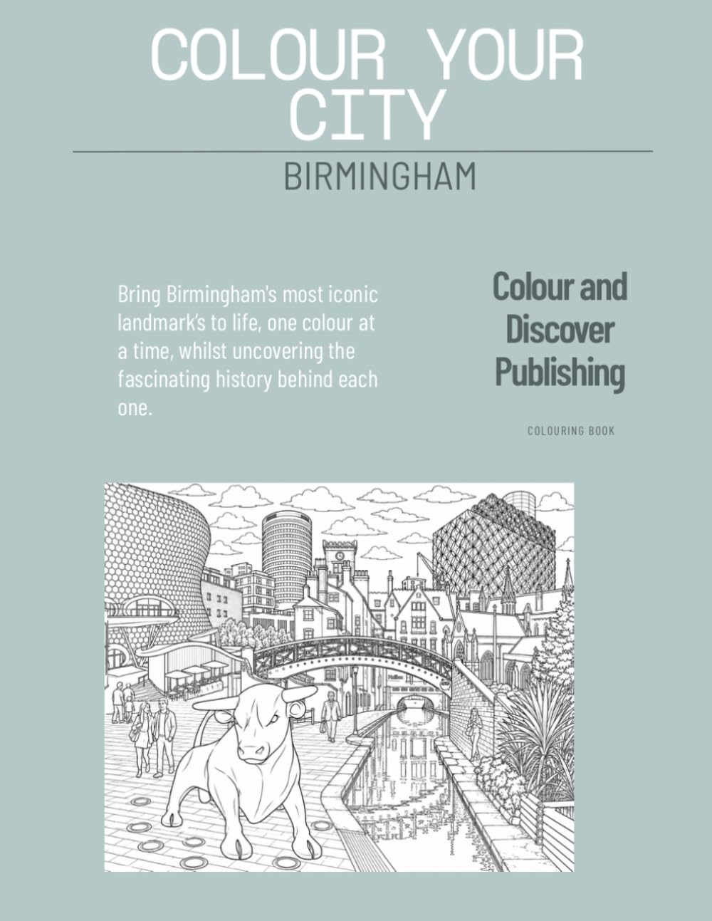 ler totalmente Colour your City Birmingham: Birmingham Colouring book