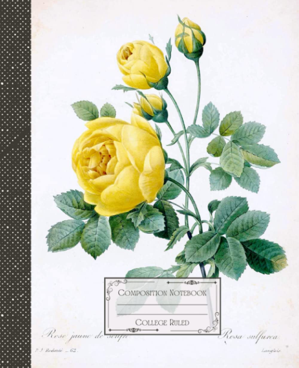 Vintage Flower Composition Notebook College Ruled: Antique Botanical Flower Illustration | Classic Composition Notebook for Writing and Journaling |... for College Students, School and Work. baixar o livro de graça