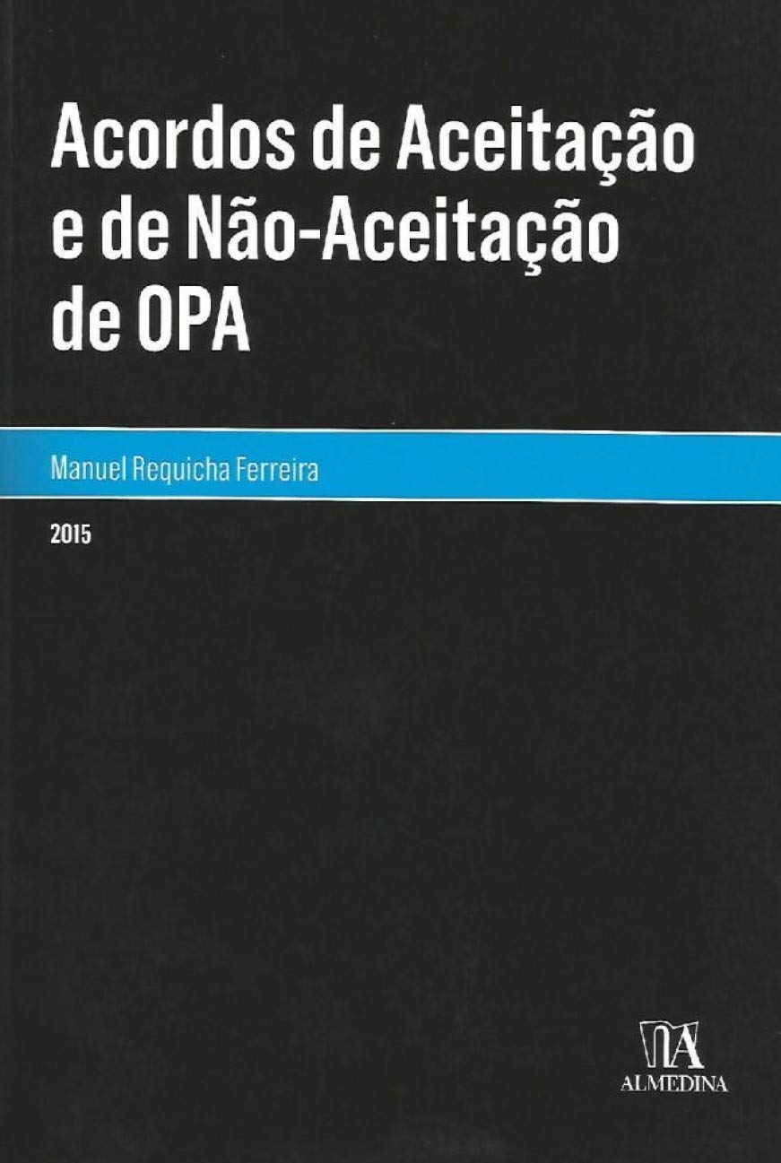 Acordos de Aceitação e de Não-aceitação de OPA baixar livro de graça