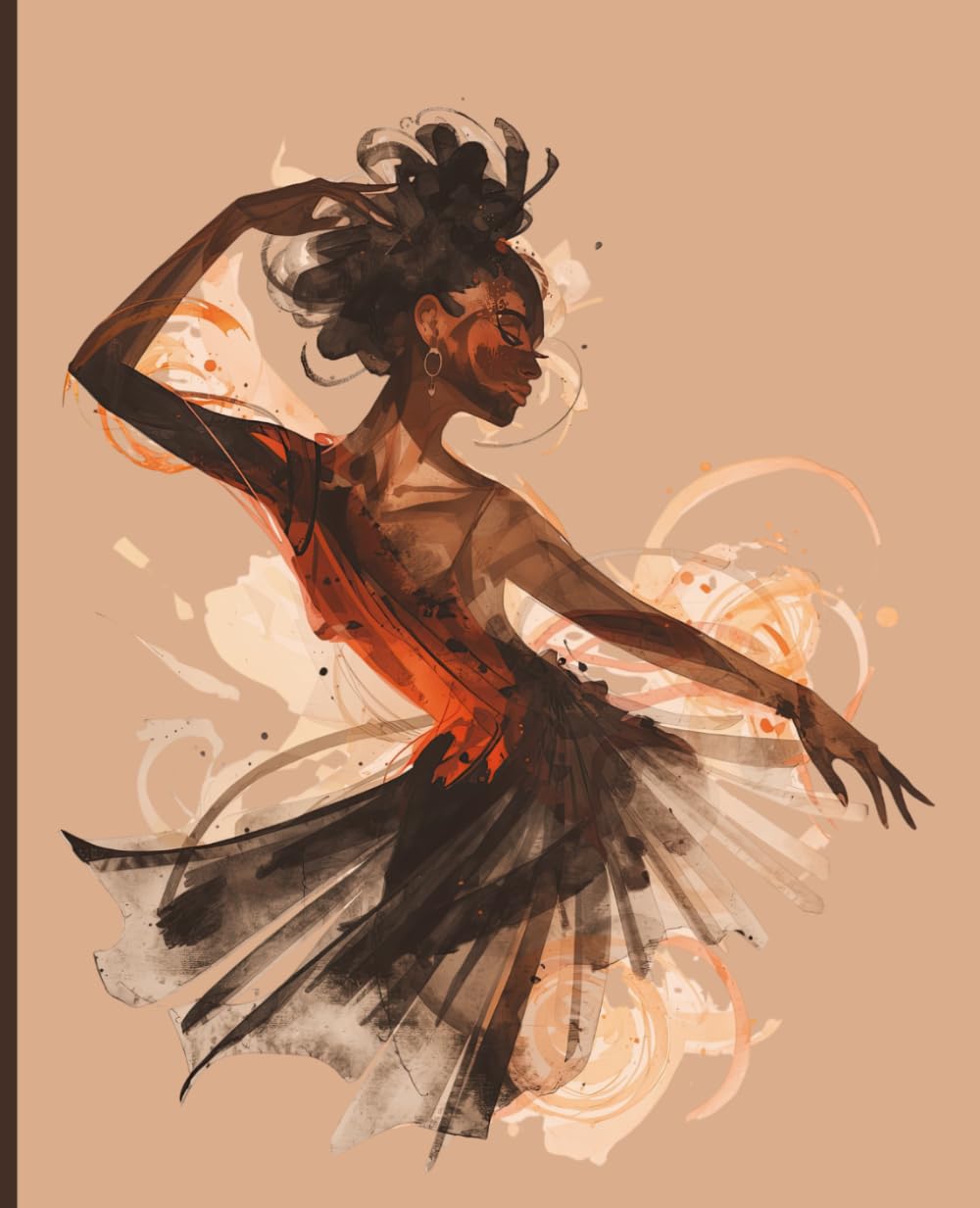 capítulo por capítulo baixar Black Girl Dance Journal | Dance Notebook | College Ruled Journal | 7.5 x 9.25 | 120 Pages | WOC Dance Notebook