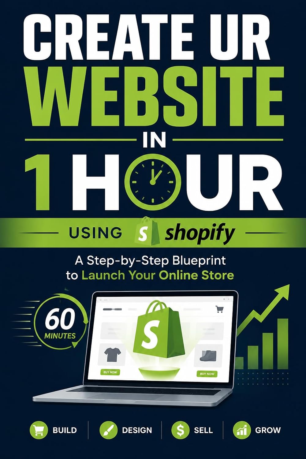 Create your Website in 1 Hour: Using Shopify: Step-by-Step Blueprint to Build, Design, and Launch Your Online Store Fast (English Edition) baixar livro de graça