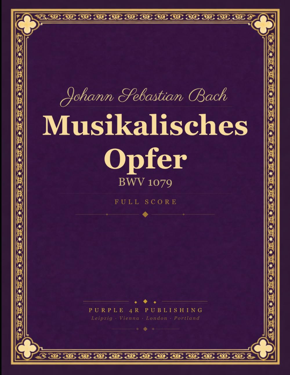 capítulo por capítulo baixar Bach: Musikalisches Opfer (The Musical Offering), BWV 1079 - Complete Full Score