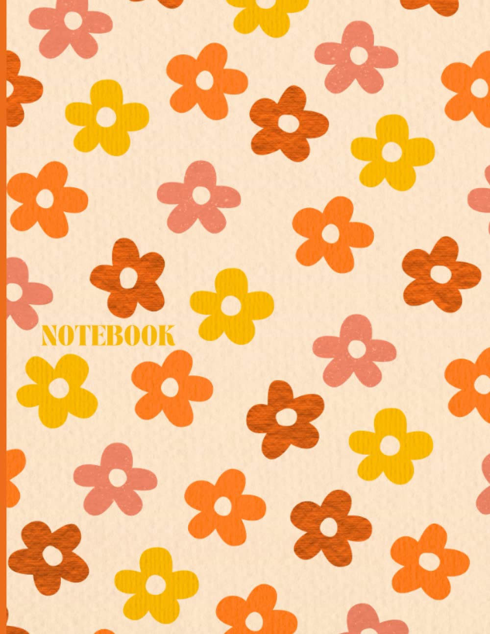 Aesthetic Notebook: Retro Daisy, Notebook for School, Blank Lined Paperback Notebook for Journaling and Writing, Composition Notebook baixar livro de graça