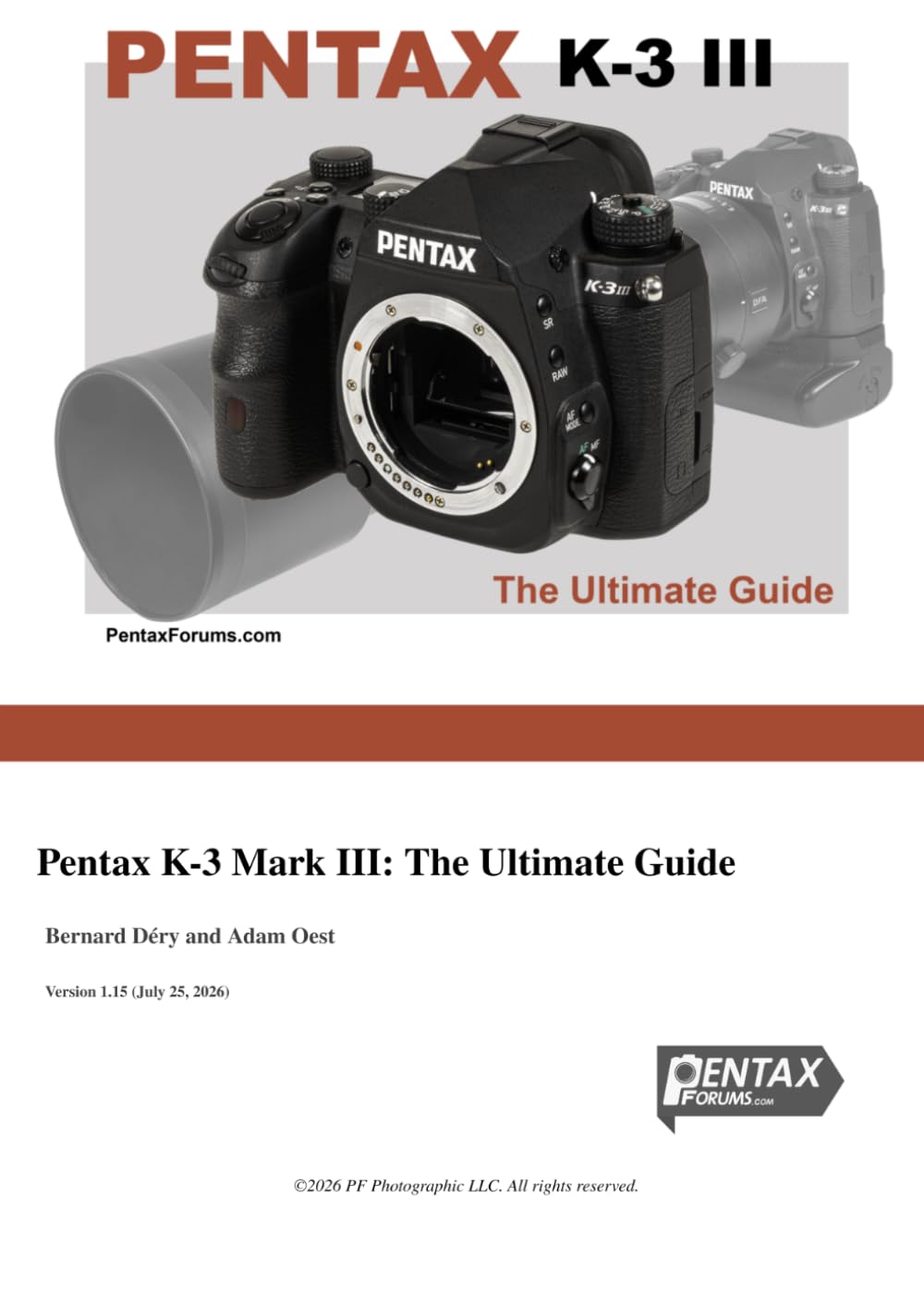 capítulo por capítulo baixar Pentax K-3 Mark III: The Ultimate Guide: by PentaxForums.com