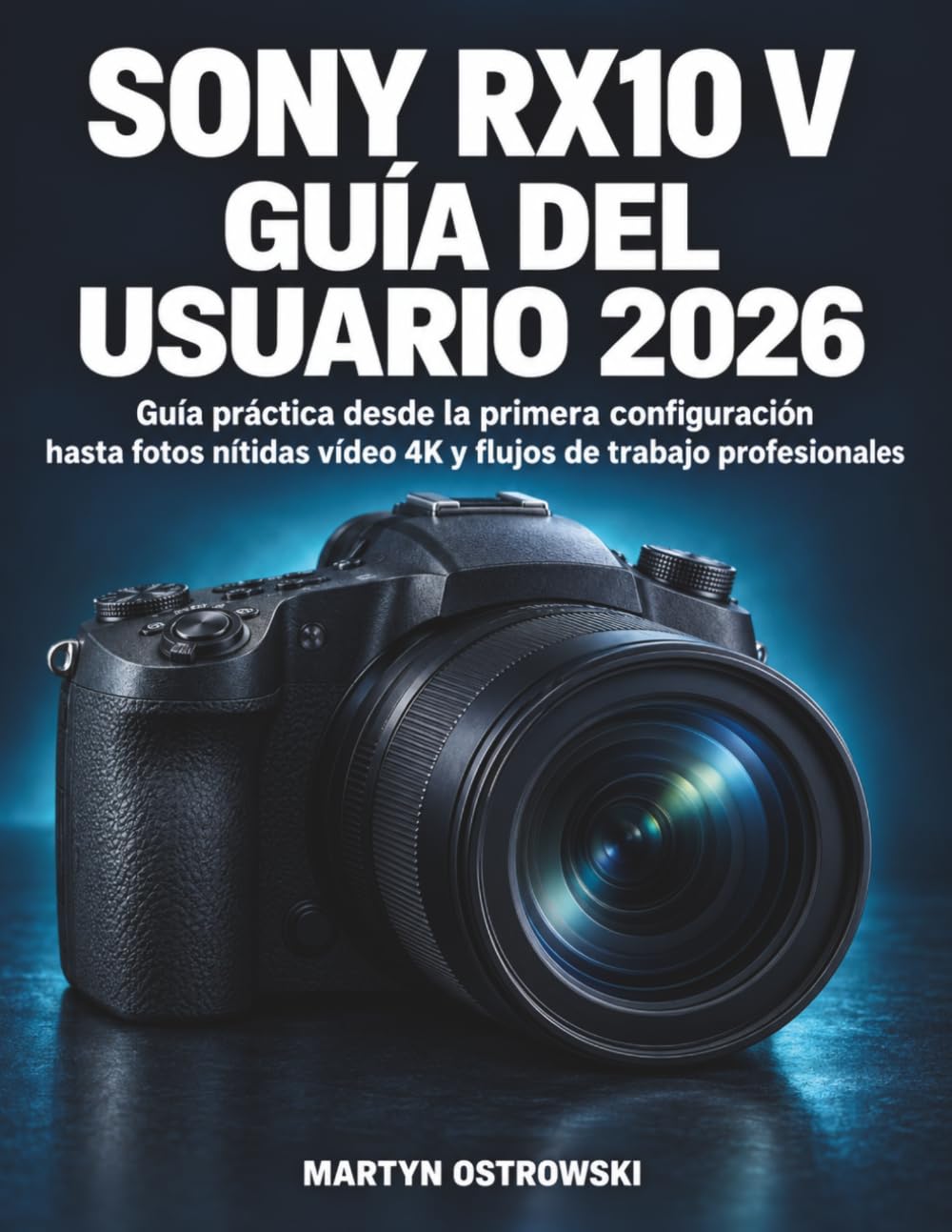 Sony RX10 V Guía del Usuario 2026: Guía práctica desde la primera configuración hasta fotos nítidas vídeo 4K y flujos de trabajo profesionales baixar o livro de graça