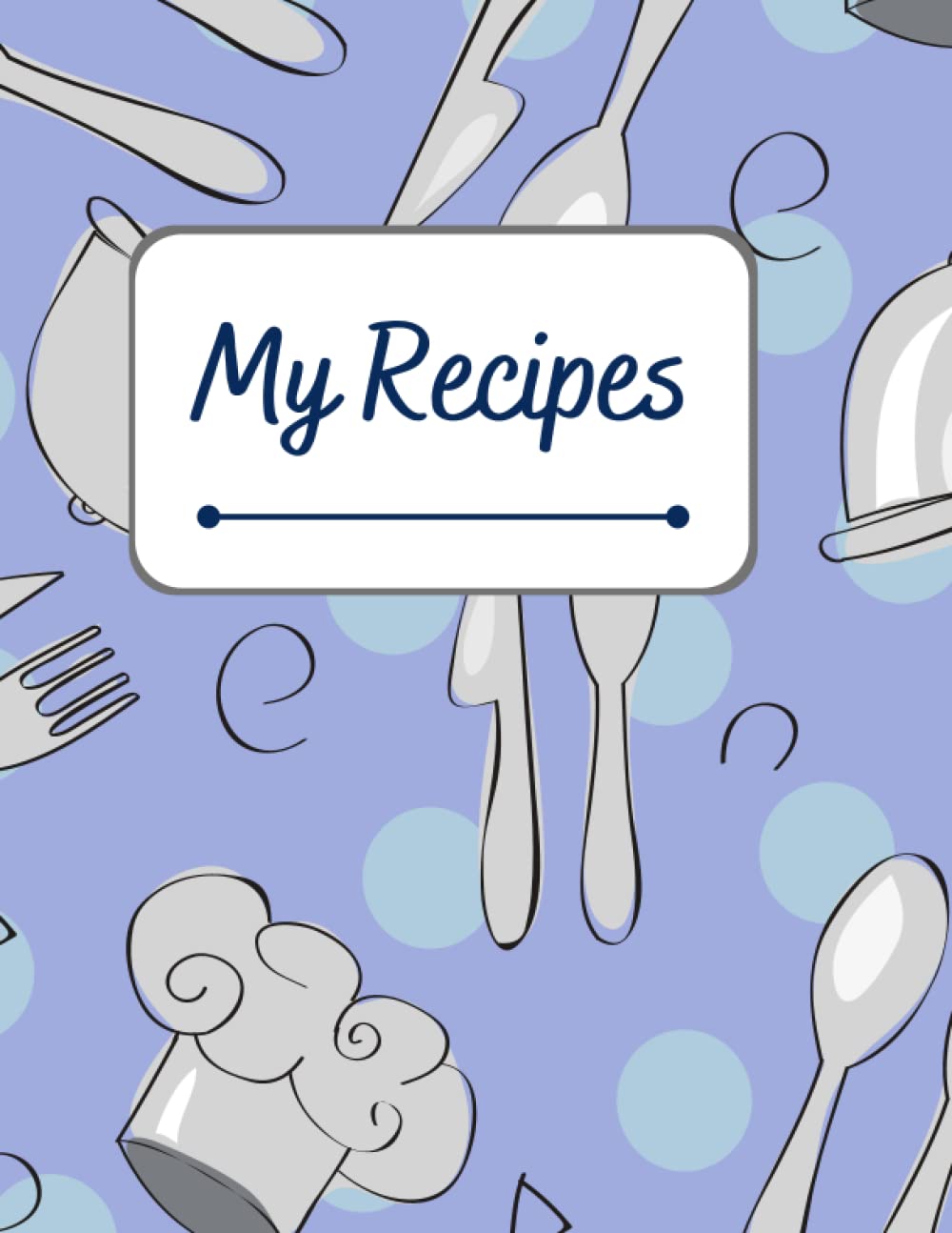 capítulo por capítulo baixar Blank Recipe Book to Write Your Own Recipes, My Recipes Notebook: Favorite Recipes Book, Custom Cookbook, 8.5" x 11", Recipe Notebook 120 Pages