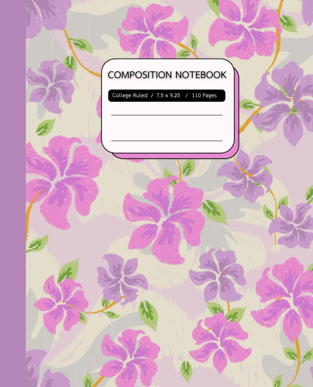 Pink Composition Notebook: College Ruled Beautiful Journal for School & Office. Pink Floral Ikat Pattern Notebook. Journal for Women, for Every Use, Every Day, 110 Pages Paperback Matte Cover. baixar o livro de graça