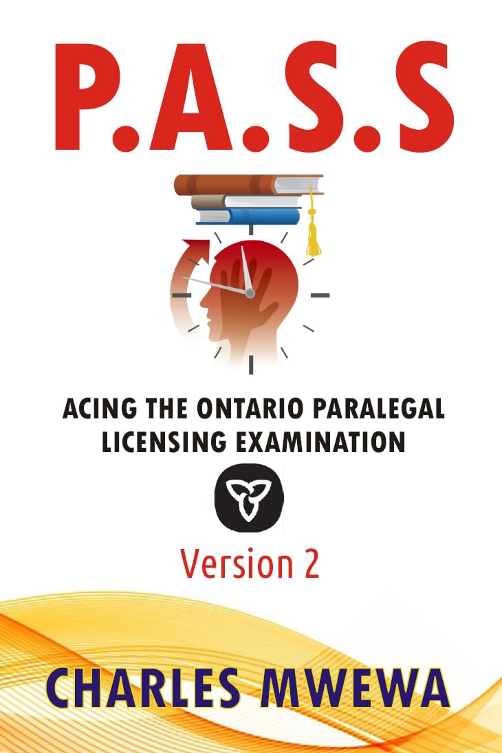 capítulo por capítulo baixar P.A.S.S.: Acing the Ontario Paralegal-Licensing Examination, Version 2 (English Edition)