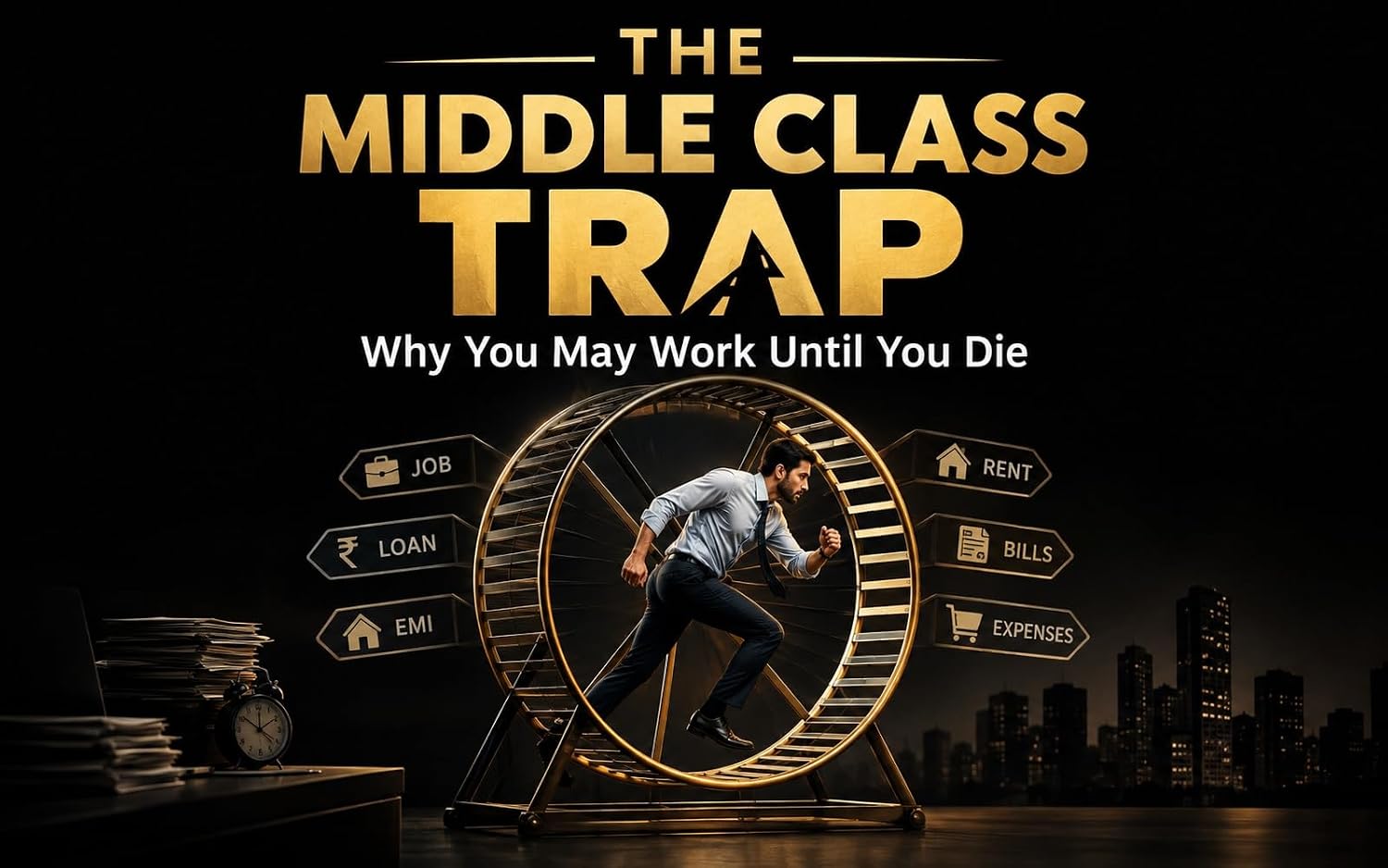 The Middle Class Trap: Why You May Work Until You Die (English Edition) baixar o livro de graça