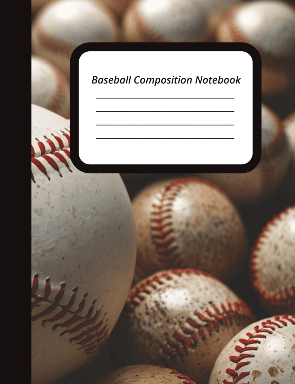 Baseball Composition Notebook: Wide Ruled, 110 Pages, 7.5" x 9.75", Sports Themed Writing Journal for Kids, Teens, and Students: Fun Baseball Cover,... Lined Paper for Writing and School Notes baixar livro de graça