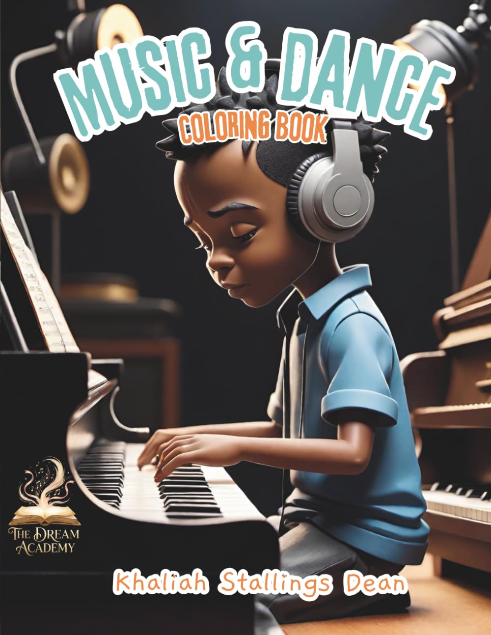 Music & Dance Coloring Book