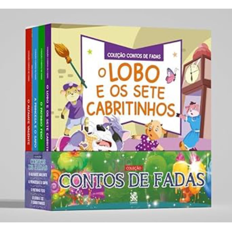 Coleção Contos de Fadas - Kit com 4 Livros