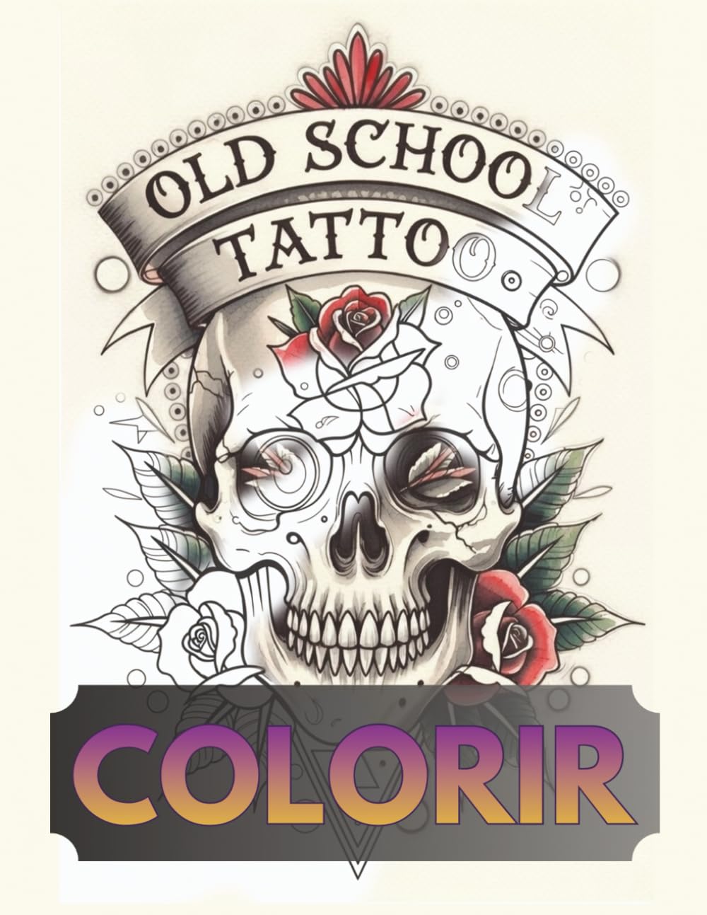 tattoo oldschool: colorir (Portuguese Edition) baixar o livro de graça