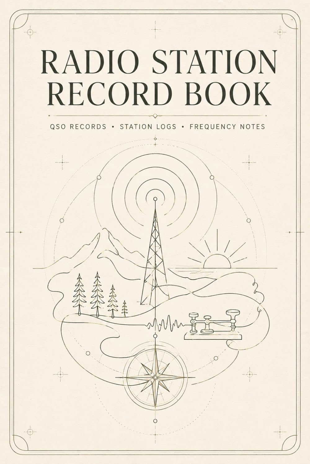 capítulo por capítulo baixar Radio Station Record Book: Amateur Communication Journal for Managing Contact Information, Operating Data, Equipment Notes and Performance Records