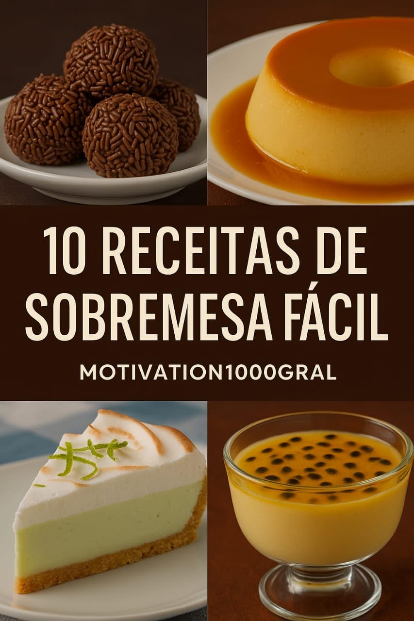 ler totalmente 10 receitas de sobremesas fácil
