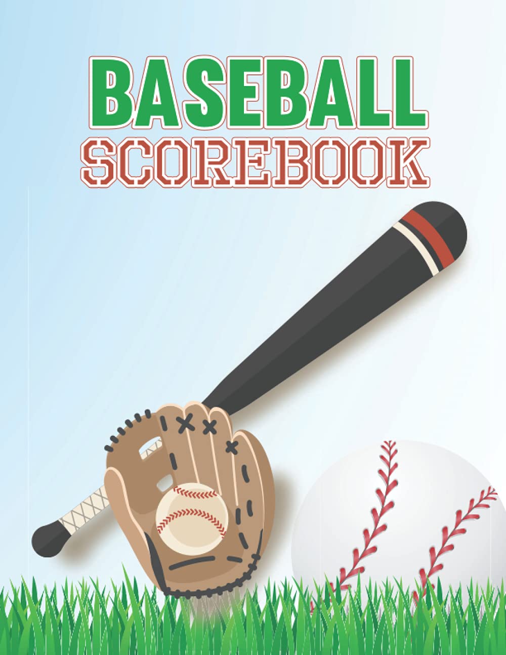 ler totalmente Baseball Scorebook: Baseball and Softball Scoring Sheets Ideal for Coaches Baseball Record Book