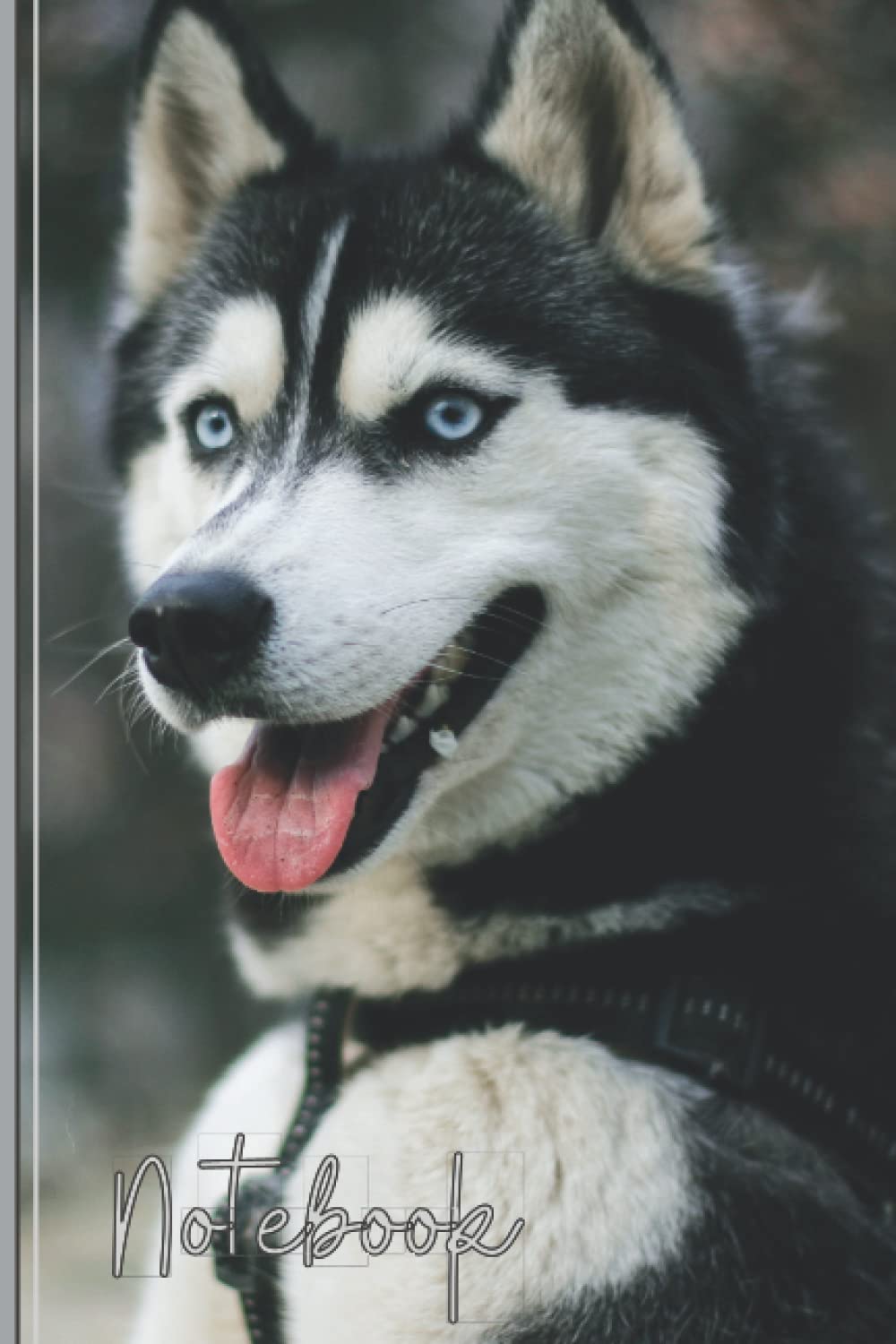 Husky Notebook: Cute Husky Lined Journal, The Perfect Novelty Husky Gift for Anyone who Loves Huskies or Dogs - Grey baixar livro de graça