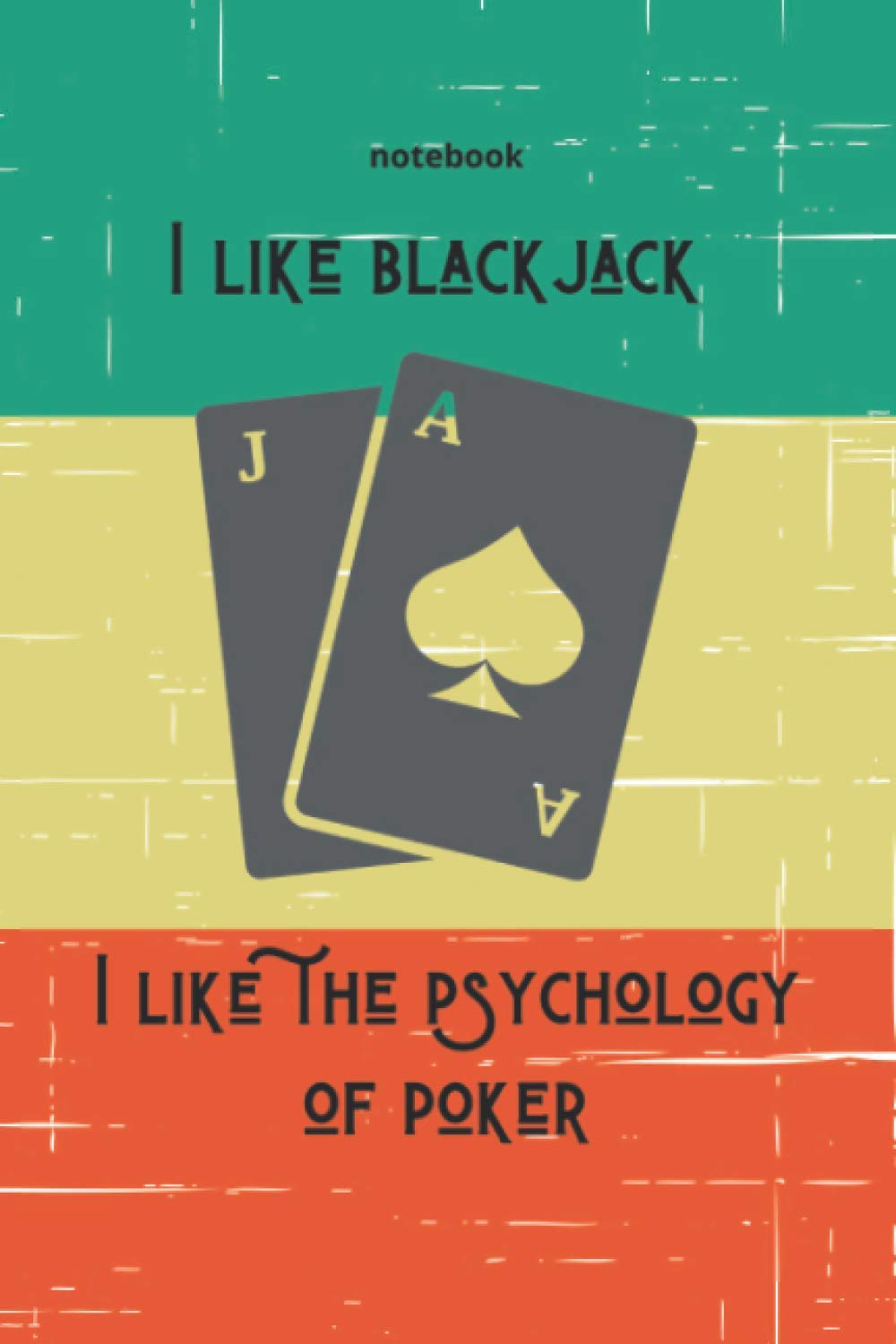 blackjack notebook: a perfect gift for blackjack lovers, 120 lined pages " 6 x 9 ". baixar o livro de graça