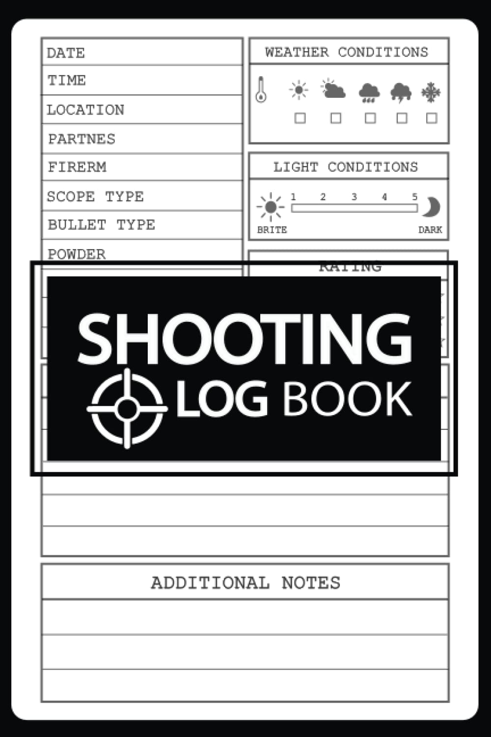ler totalmente Shooting Log book: Shooting Log book for Beginners and Professionals | Record Journal for Shooters and Marksmen | 101 pages