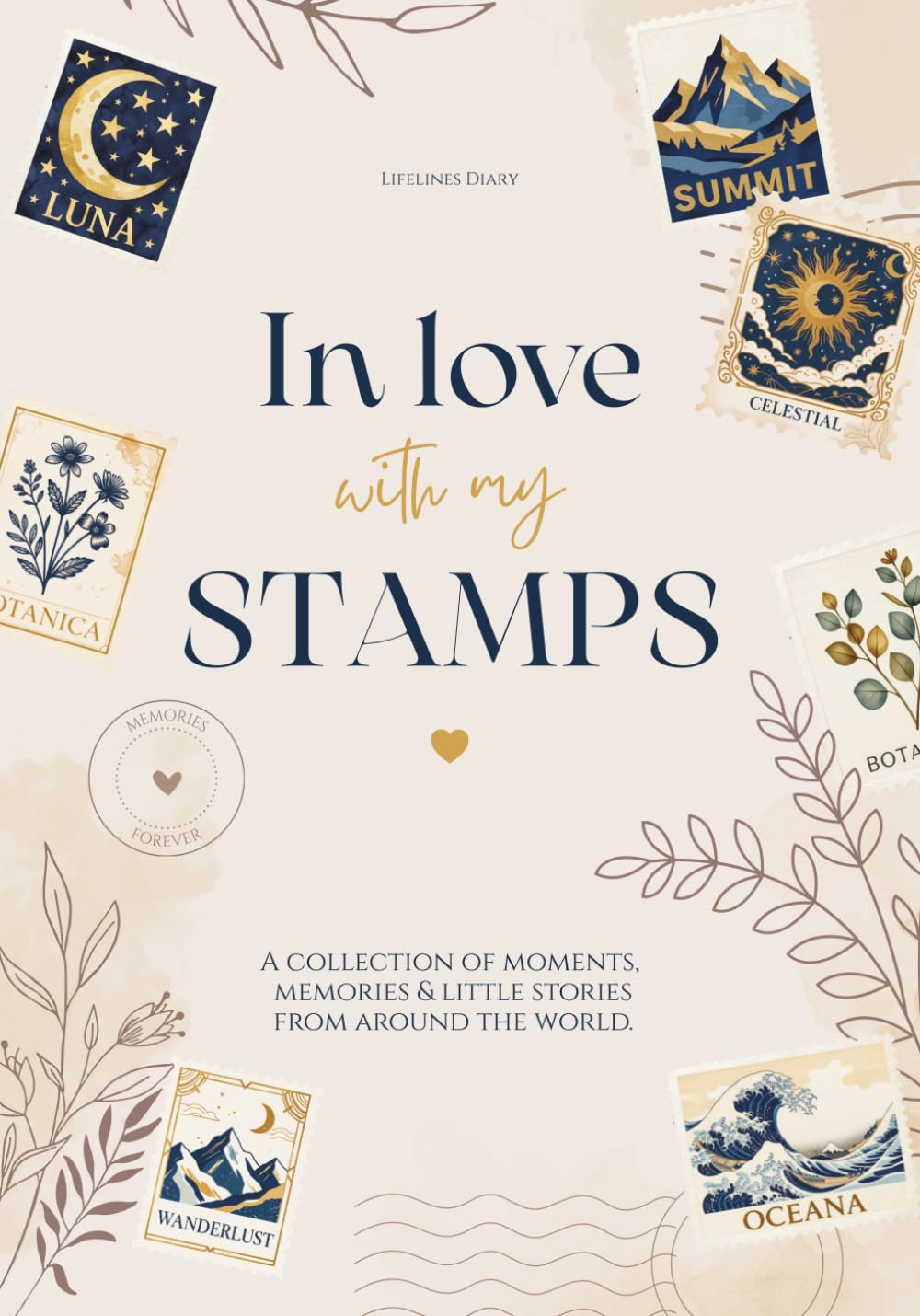 ler totalmente In love with my stamps / A collection of moments, memories & little stories from around the world / The Ultimate Stamp Journal for Stamp Collecting,... and Paper Crafting (German Edition)