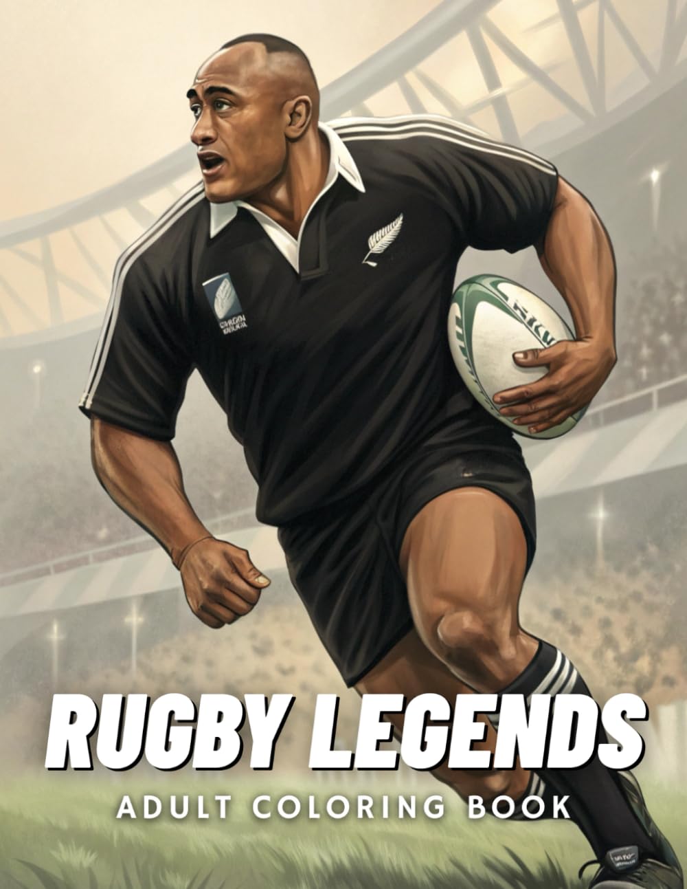 Rugby Legends - Adult Coloring Book: 50+ Hand-Drawn Illustrations of Iconic Players, Historic Tries, Team Huddles & Stadium Atmosphere – Single-Sided Pages for Relaxation & Rugby Nostalgia baixar o livro de graça
