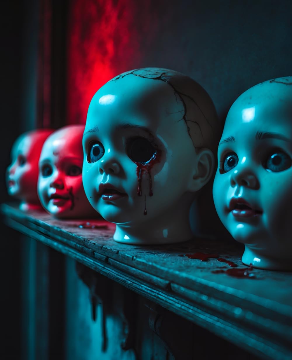 ler totalmente Creepy and Scary Porcelain Vintage Retro Dolls Wide Ruled College Notebook: A Chilling Companion for Your Academic Journey