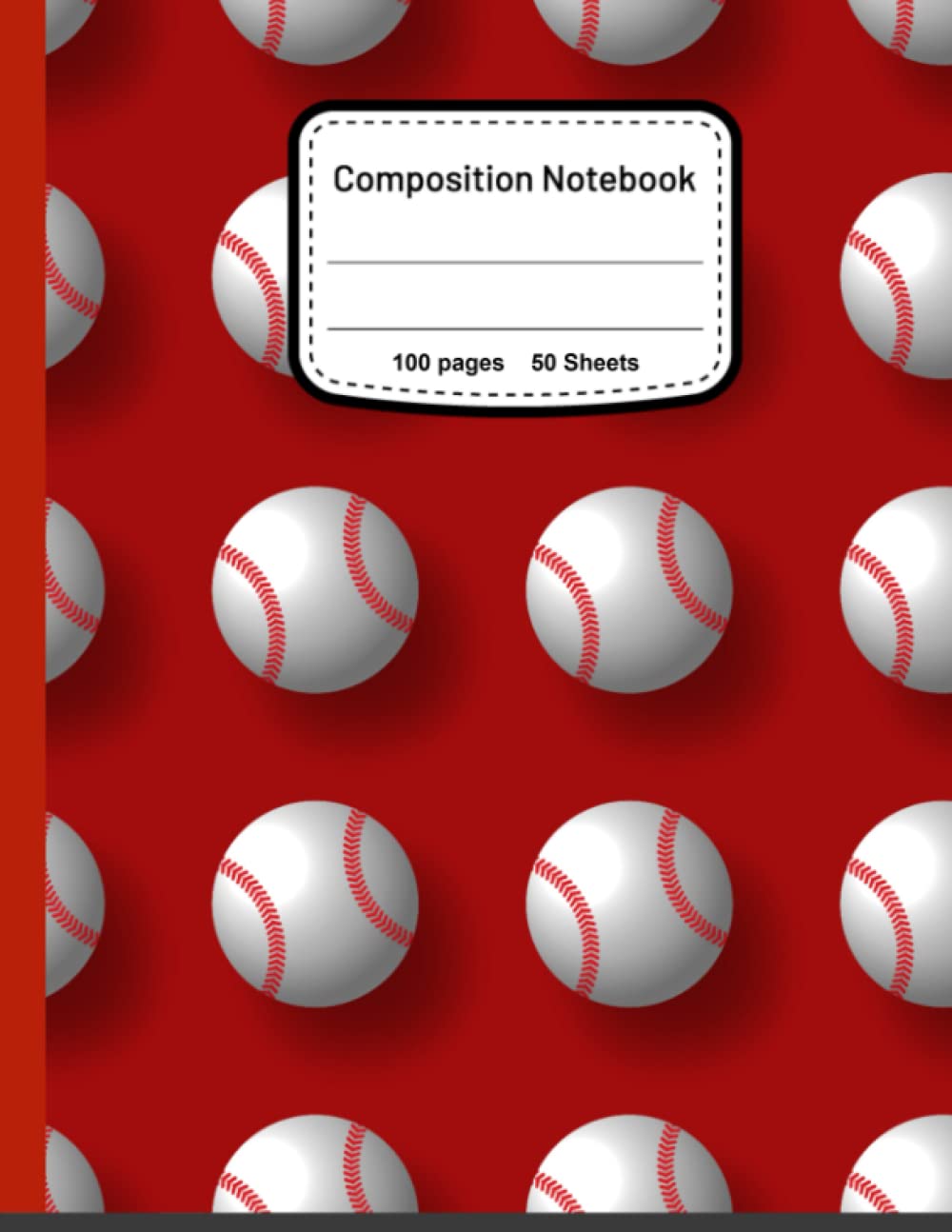 Composition Notebook: Baseball Wide Ruled Book 8.5 x 11 inches 100 Pages for Back to School Supplies for Boys and Girls baixar livro de graça