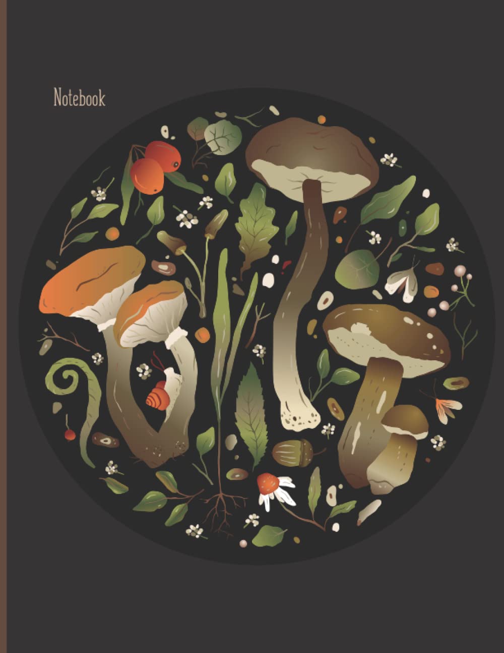 Aesthetic Mushroom Notebook: Blank Lined Notebook Journal, College Ruled, Cottagecore Goblincore Aesthetic Journal baixar livro de graça