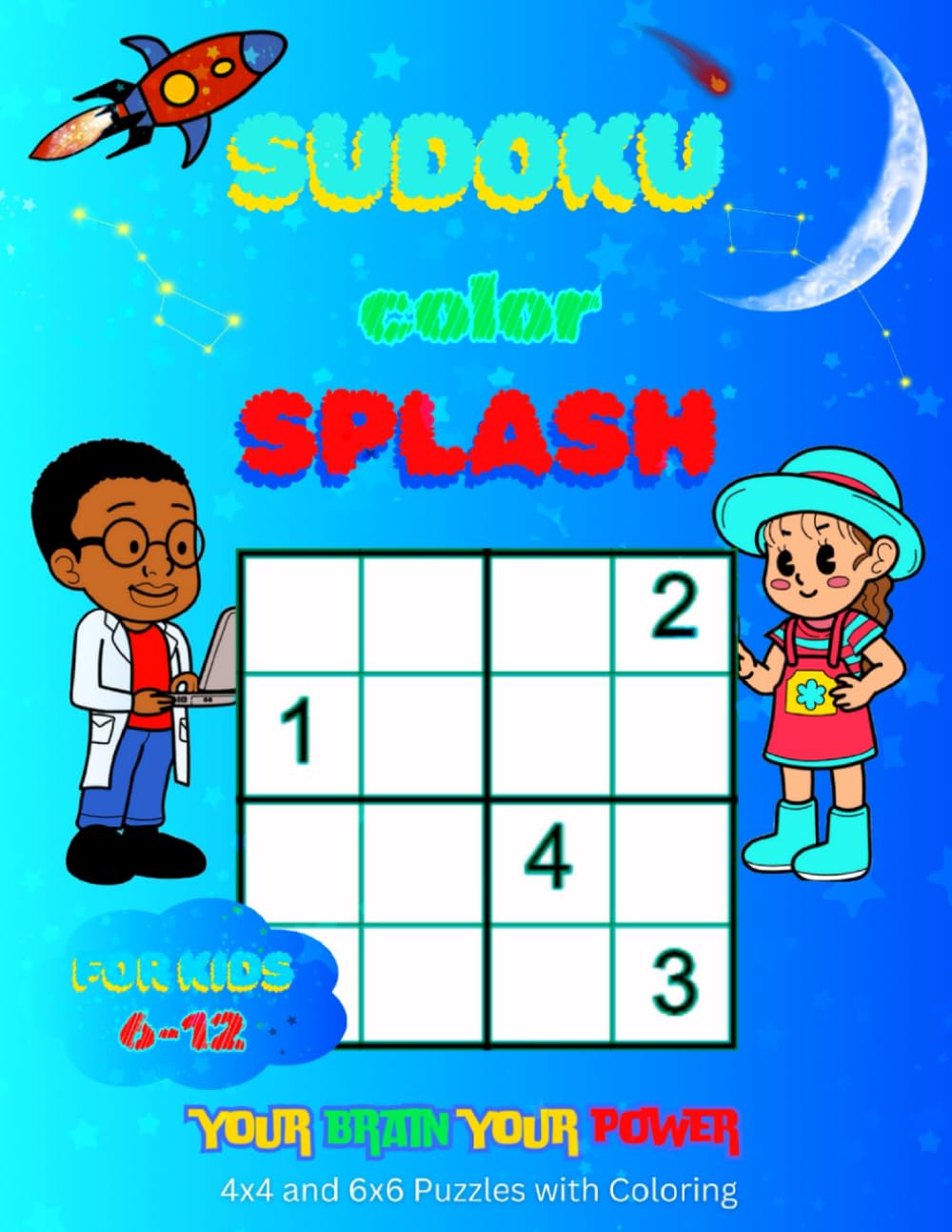 Sudoku color Splash: Your Brain Your Power baixar livro de graça