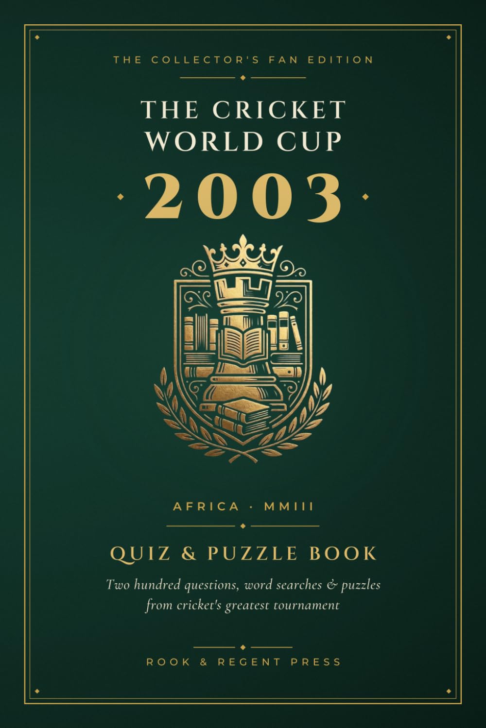 The Cricket World Cup: South Africa, Zimbabwe and Kenya 2003— Quiz & Puzzle Book: The Collector's Fan Edition — 200 Questions, Word Searches,... Cricket World Cup Quizz and Puzzle Books) baixar livro de graça
