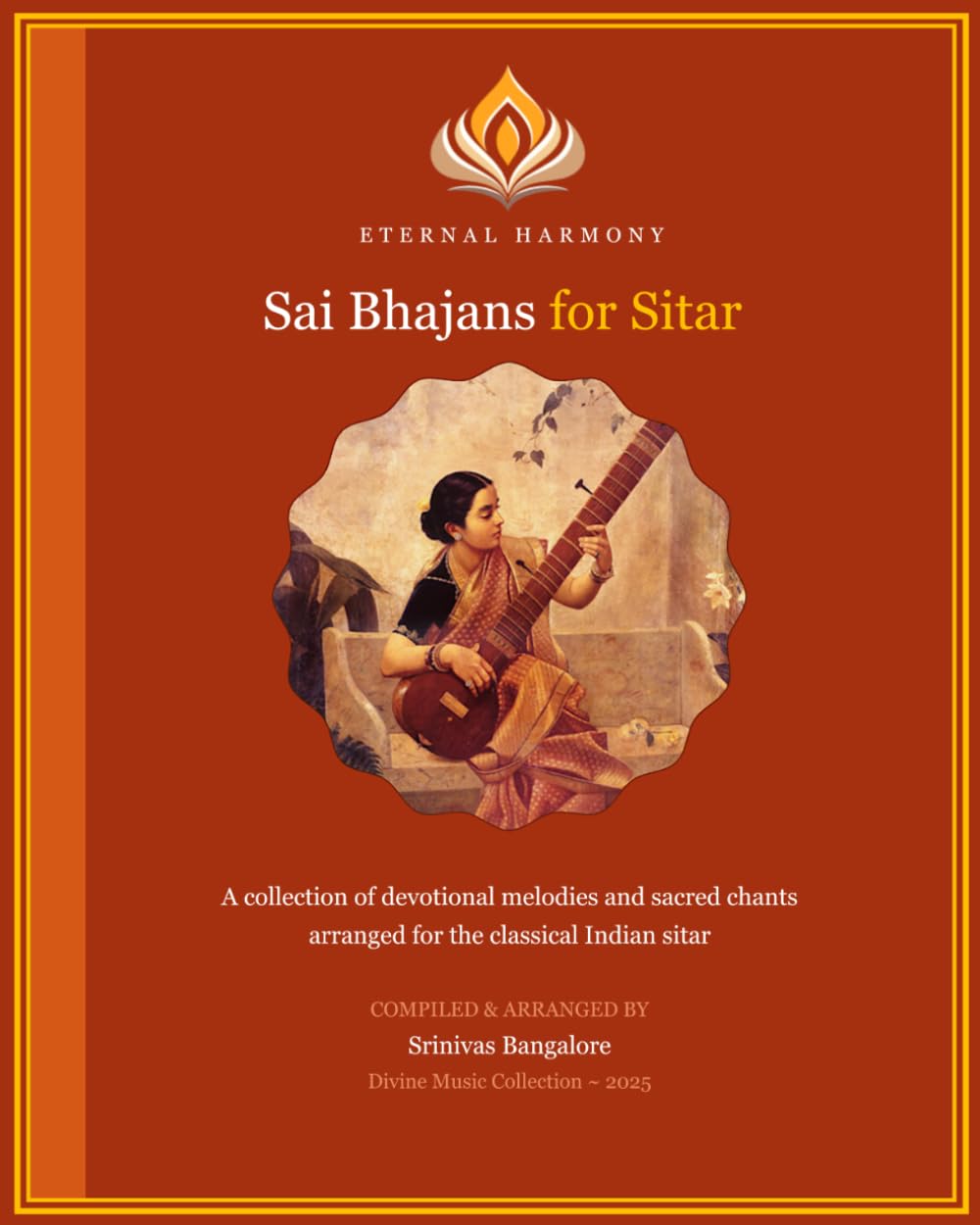 ler totalmente Sai Bhajans for Sitar: A collection of devotional melodies and sacred chants arranged for the classical Indian sitar