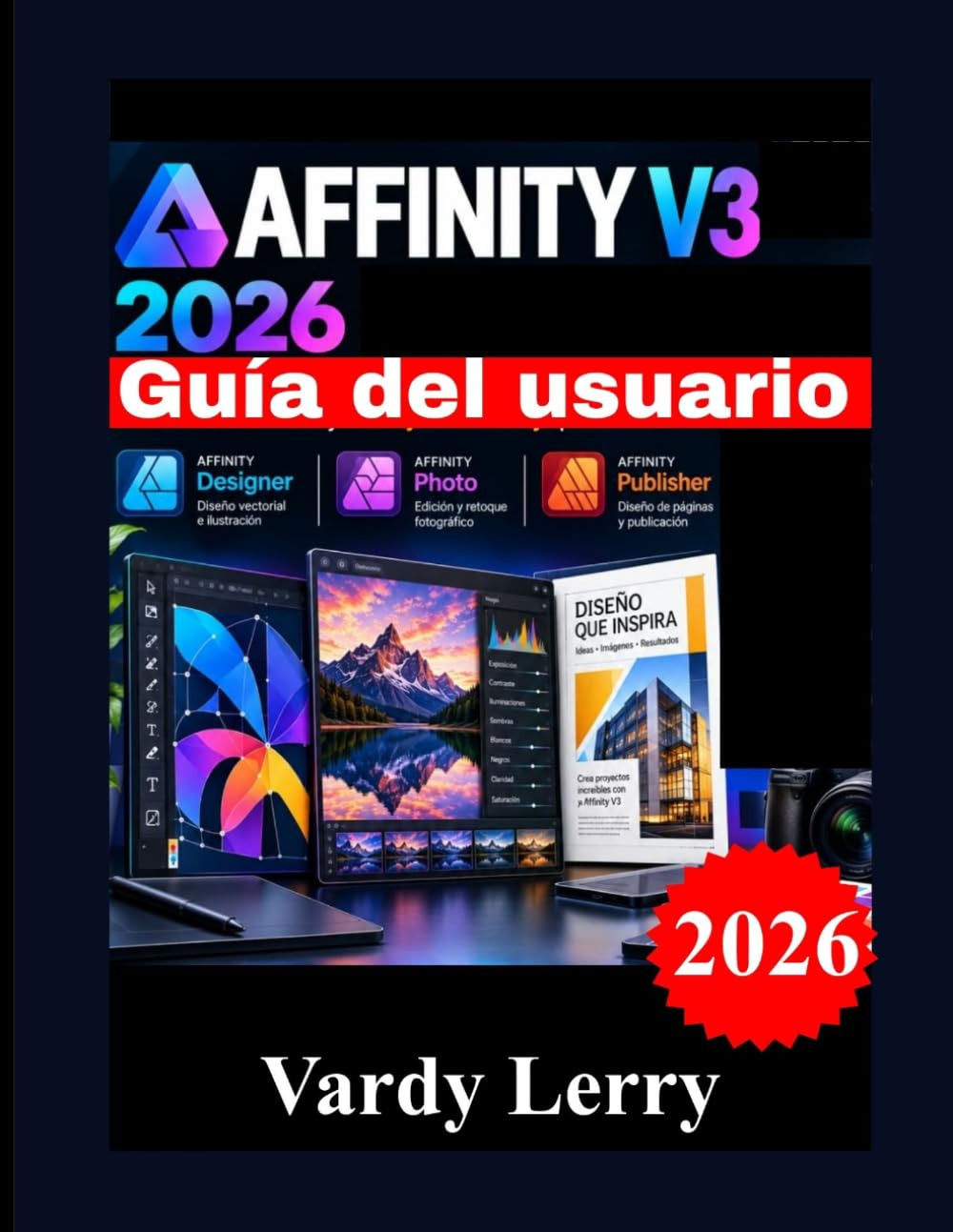 ler totalmente AFFINITY V3 2026 Guía del usuario: Manual paso a paso para principiantes sobre diseño vectorial, edición de fotos, maquetación y flujos de trabajo creativos. (Spanish Edition)