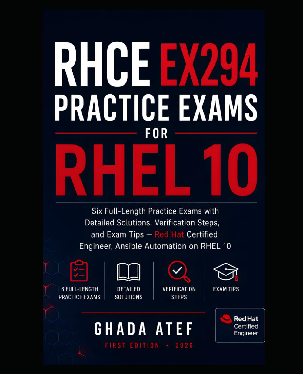 capítulo por capítulo baixar RHCE EX294 Practice Exams for RHEL 10: Six Full-Length Practice Exams with Detailed Solutions, Verification Steps, and Exam Tips — Red Hat Certified... on RHEL 10 (The Red Hat Path Series)