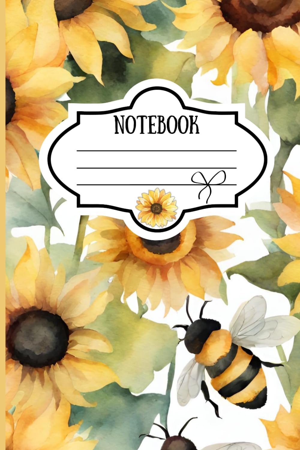 Sunflowers Lined Notebook 6"x9": InkWhisper Journals, 150 pages baixar o livro de graça