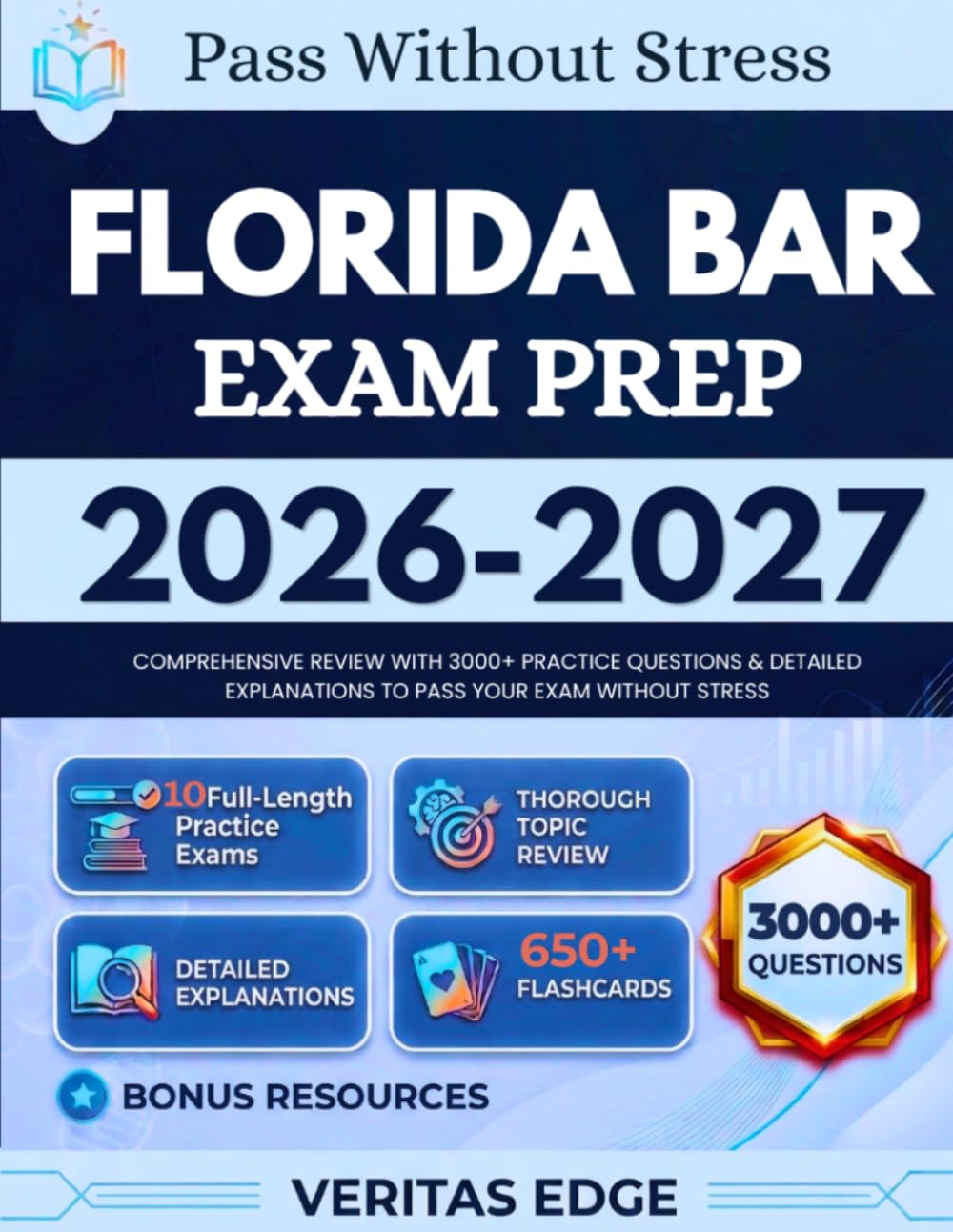 FLORIDA BAR EXAM PREP 2026-2027: Comprehensive Review with 3000+ Practice Questions & Detailed Explanations to Pass Your Exam Without Stress baixar o livro de graça