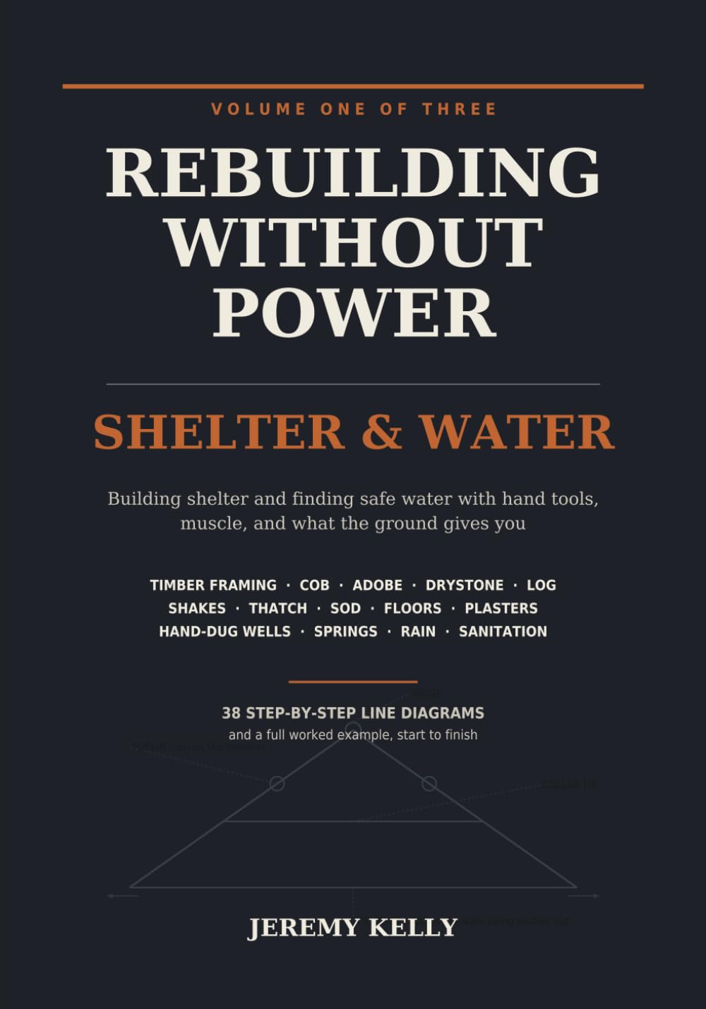 capítulo por capítulo baixar Rebuilding Without Power: Volume One: Shelter & Water Building Homes, Wells and Safe Drinking Water With Hand Tools and No Electricity - Timber... Log, Thatch, Wells and Sanitation: 1