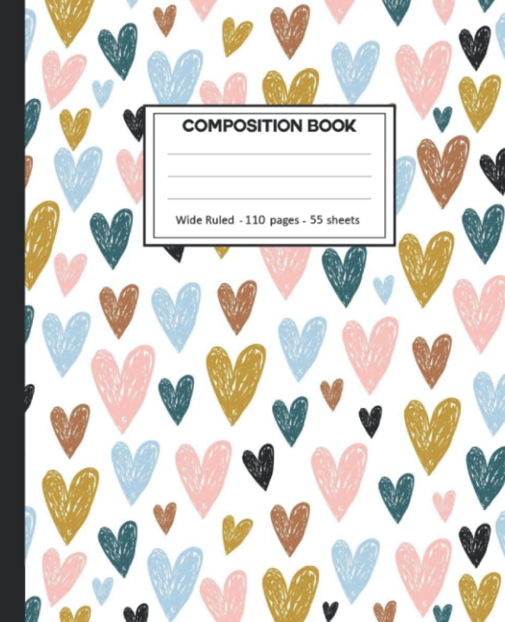 Composition Notebook: Composition Notebook with Hearts for School. baixar o livro de graça