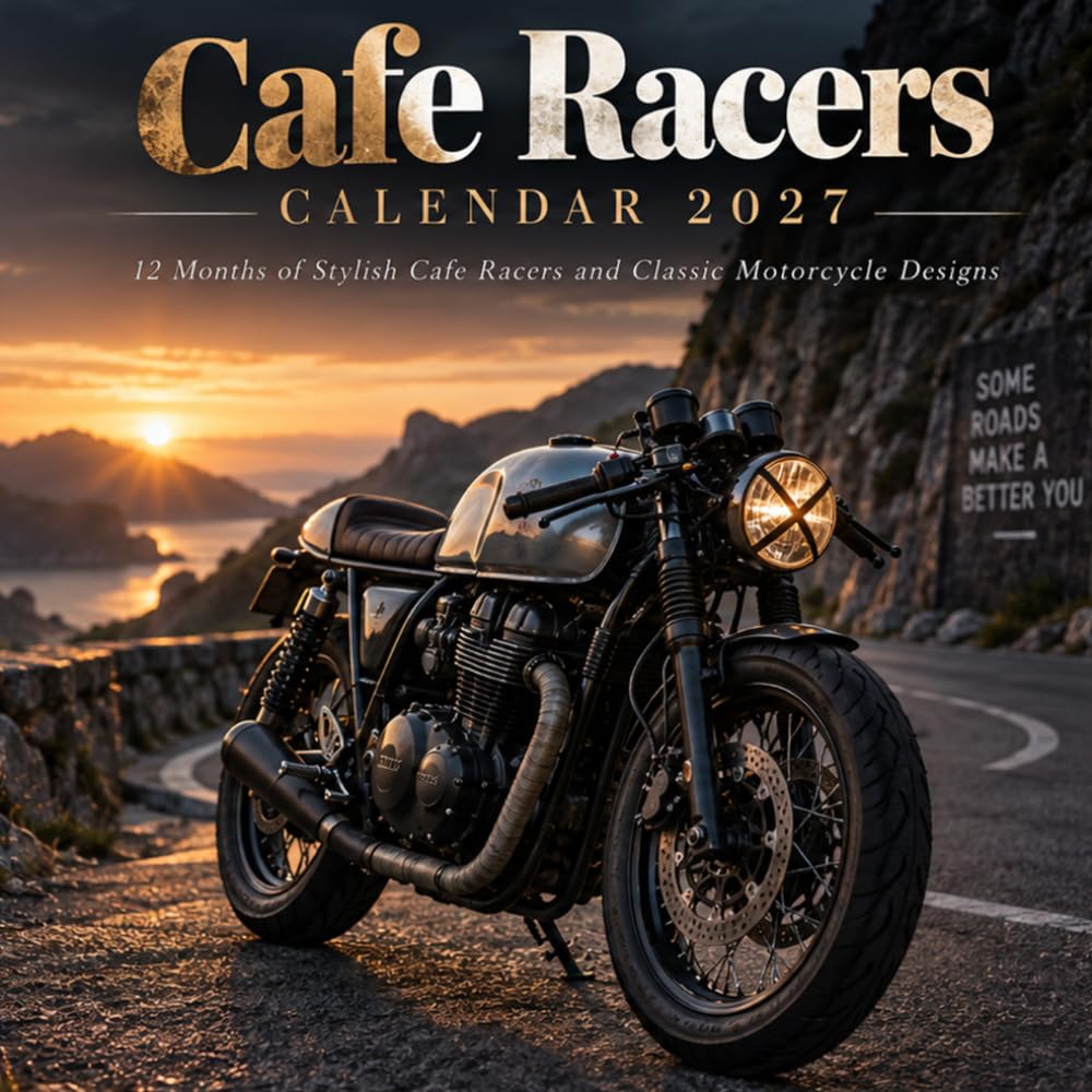 capítulo por capítulo baixar Cafe Racers Calendar 2027: 12 Months of Stylish Cafe Racers and Classic Motorcycle Designs
