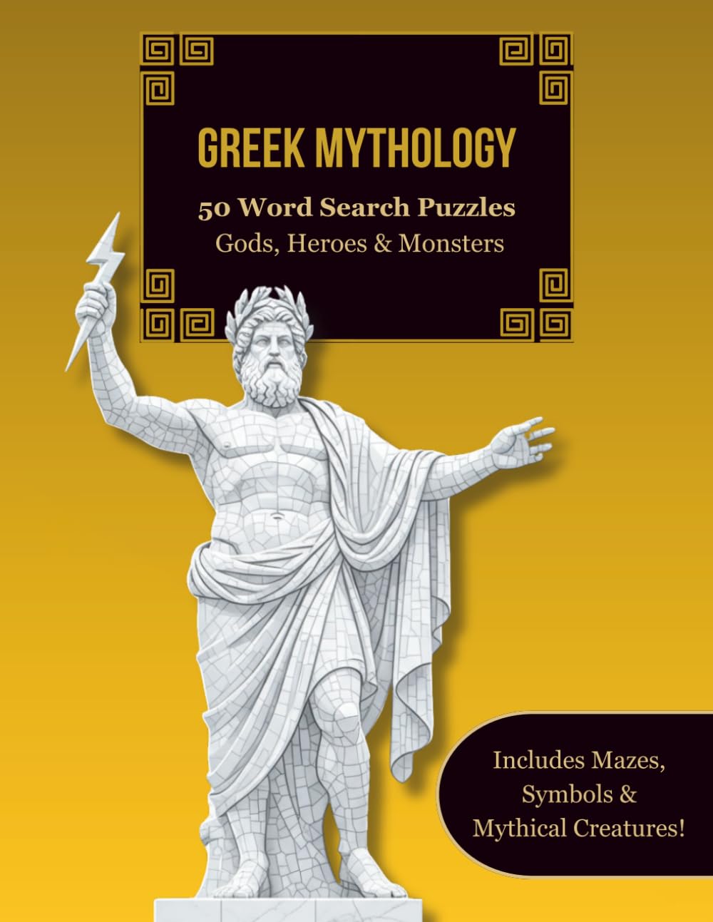 Greek Mythology Word Search Adventure: Challenging Puzzles: Gods, Heroes, Monsters & Ancient Symbols baixar livro de graça