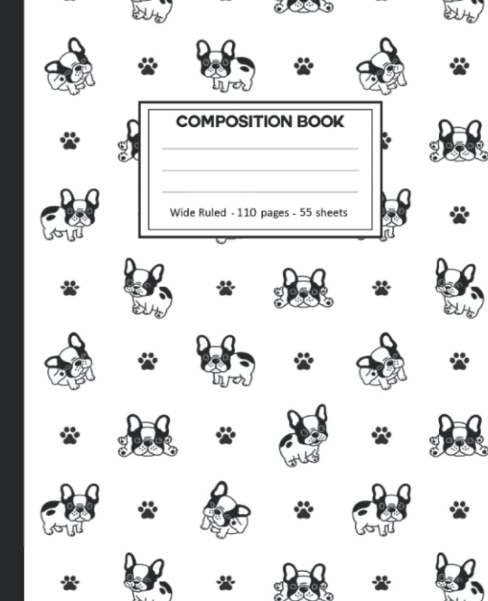 Composition Notebook: Composition Notebook with Bulldog for School. baixar o livro de graça