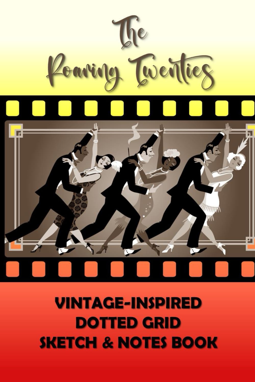 ler totalmente The Roaring Twenties Vintage-Inspired Dotted Grid Sketch & Notes Book