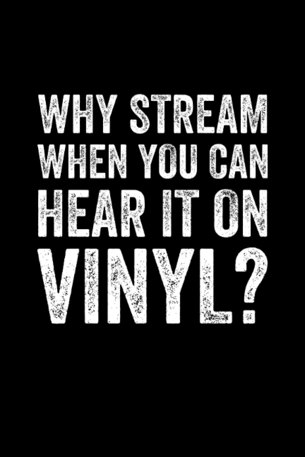 Hear it on Vinyl Records Funny Journal: College Ruled Lined Paper, 120 pages, 6 x 9 baixar o livro de graça