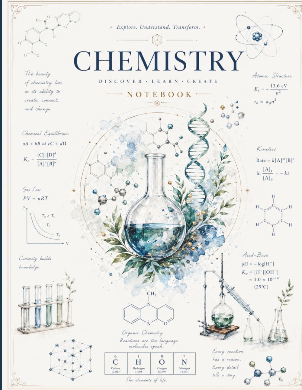 capítulo por capítulo baixar Chemistry Notebook: A ruled 120 page Science Journal for Students