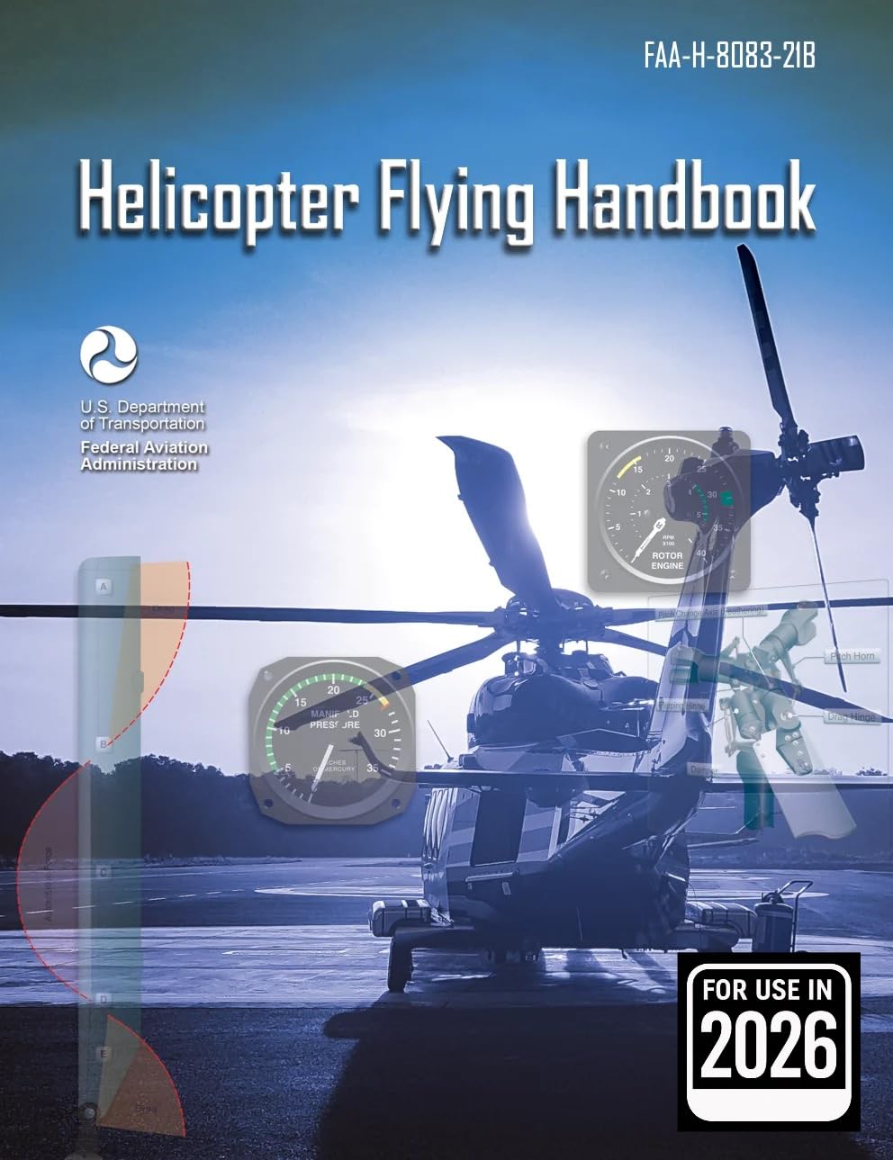 capítulo por capítulo baixar Helicopter Flying Handbook FAA-H-8083-21B: Color Edition 2026 (English Edition)