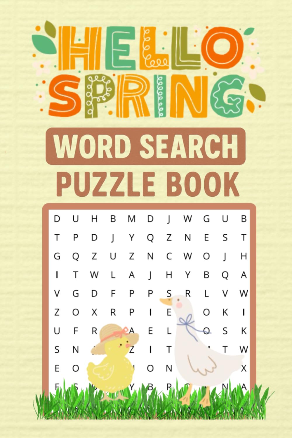 capítulo por capítulo baixar Hello Spring Word Search Puzzle Book: Word Searches with Easy to Read Print About Spring Season, Flowers, Garden and More |6x9 inches, 110 pages| 50+ Puzzles (Portuguese Edition)