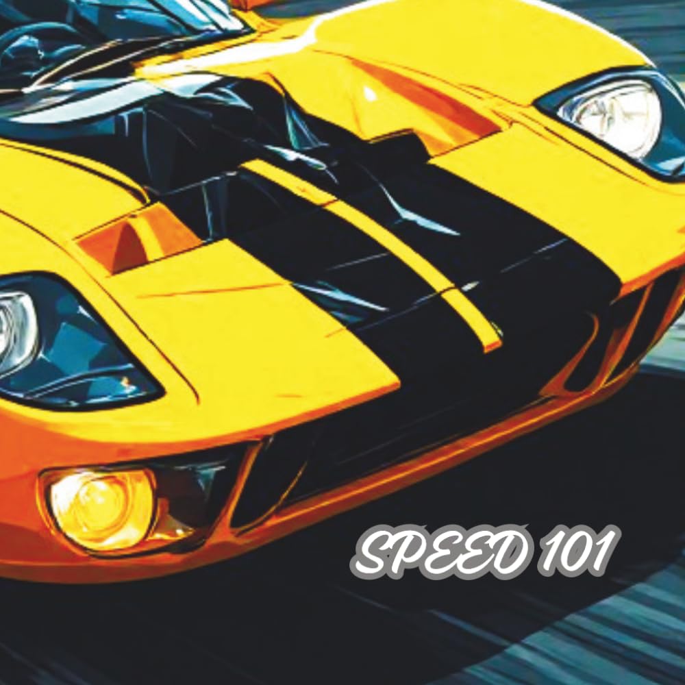 capítulo por capítulo baixar SPEED 101: A colouring book featuring sleek looking sports cars.
